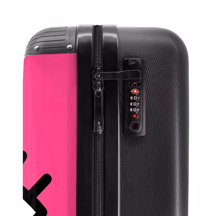 Suitcase - Minimalist - Eye - Pink — 5