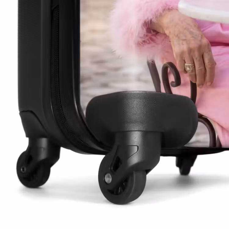 Suitcase - Morning coat - Curlers - Pink — 6