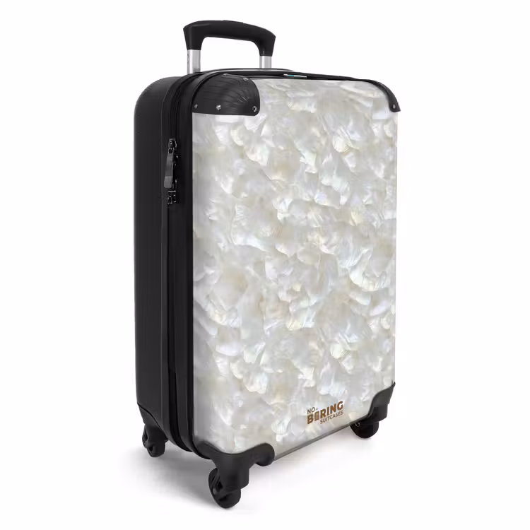 Suitcase - Pearl Gloss - White - Shell — 4