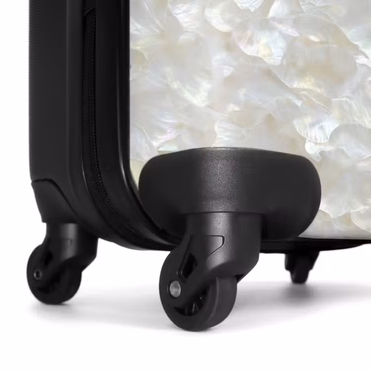 Suitcase - Pearl Gloss - White - Shell — 6