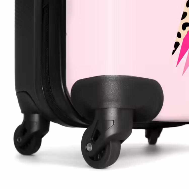 Suitcase - Polka dots - Pink - Lightning — 6