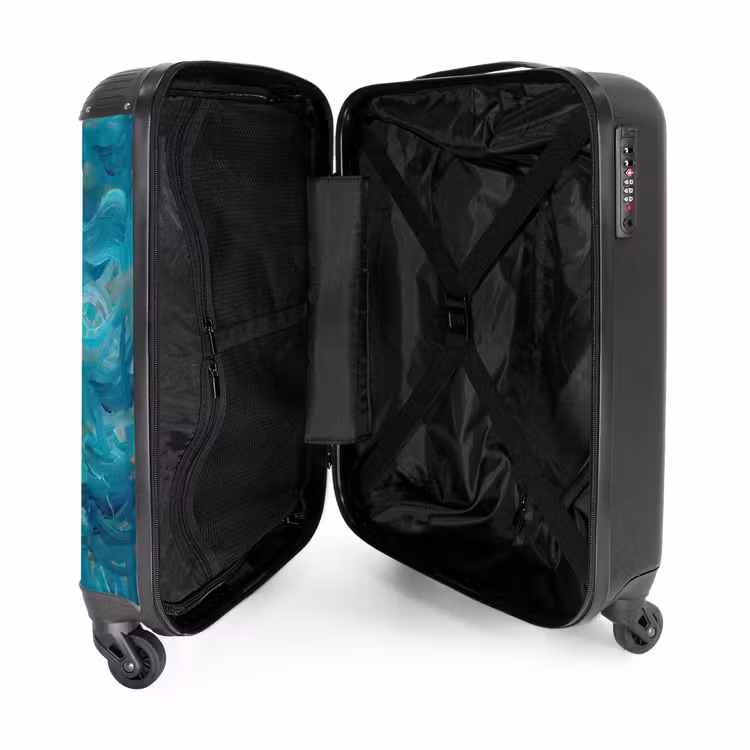 Suitcase - Portrait - Classic - Blue — 3