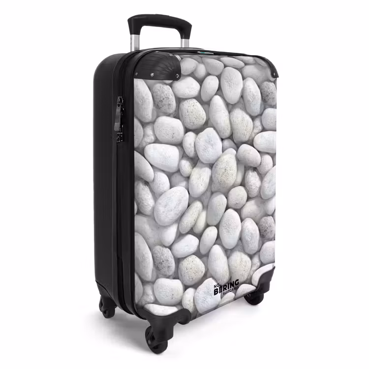 Suitcase - Rhinestones - Gray - Oval — 4