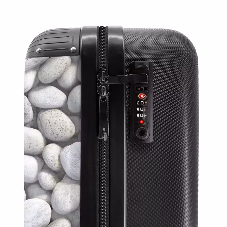 Suitcase - Rhinestones - Gray - Oval — 5