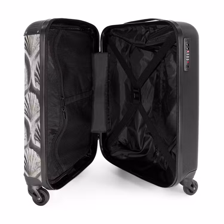 Suitcase - Sand - Shell Shape - Gray — 3