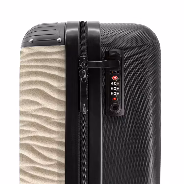 Suitcase - Sand - Waves - Beige — 5
