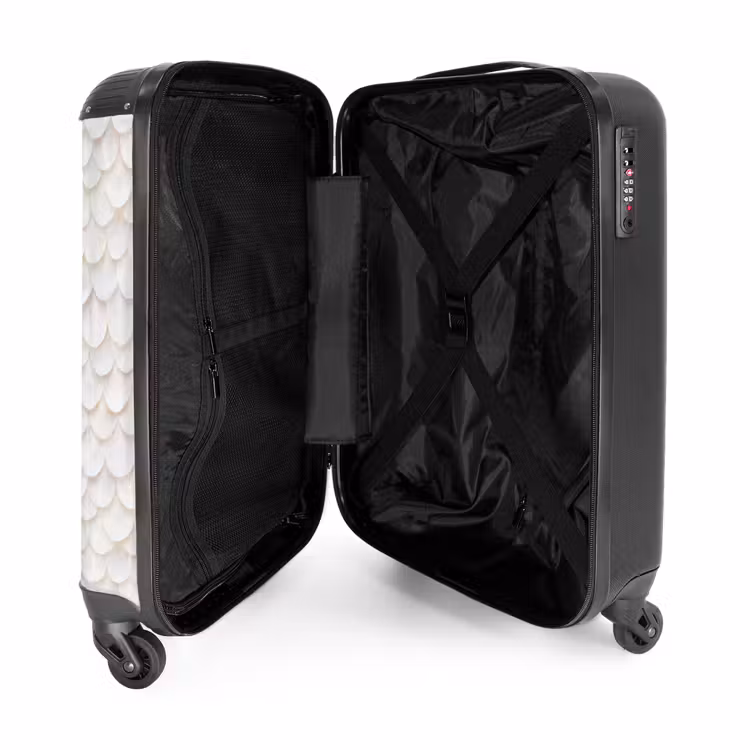 Suitcase - Scales - White - Elegant — 3