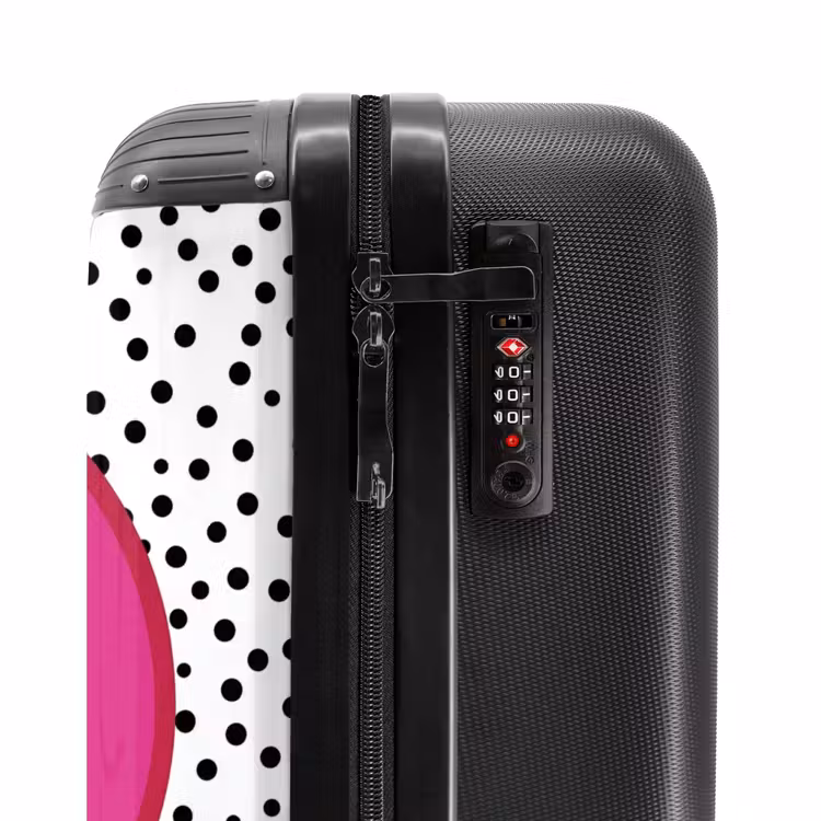 Suitcase - Smiley - Pink - Dots — 5