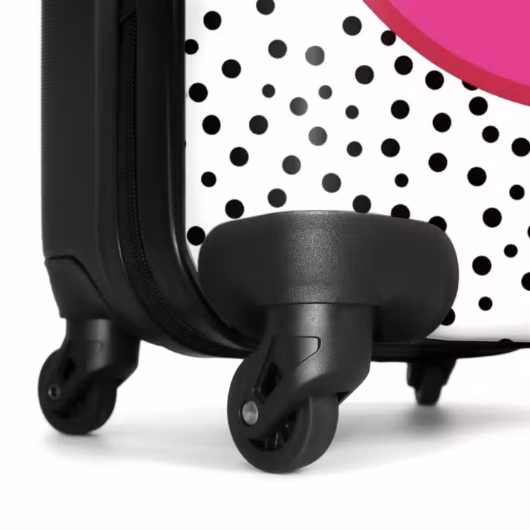Suitcase - Smiley - Pink - Dots — 6