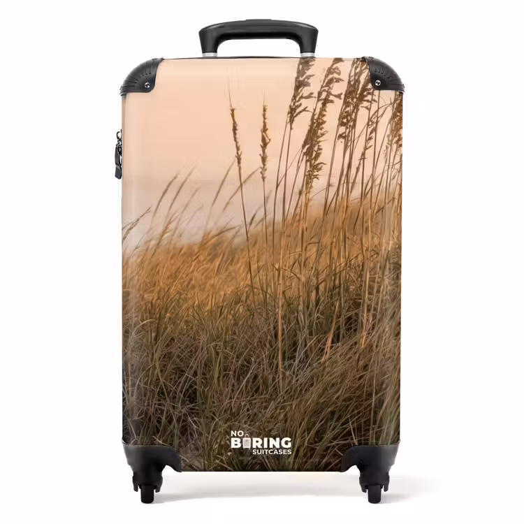 Suitcase - Dune landscape - Sunset - Beach — 1