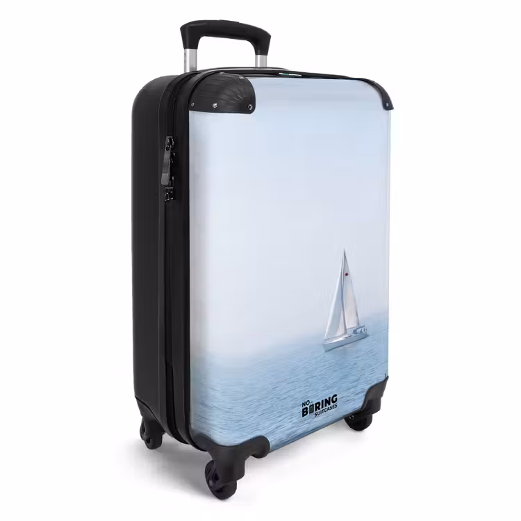 Suitcase - Horizon - Sailboat - Sea — 4