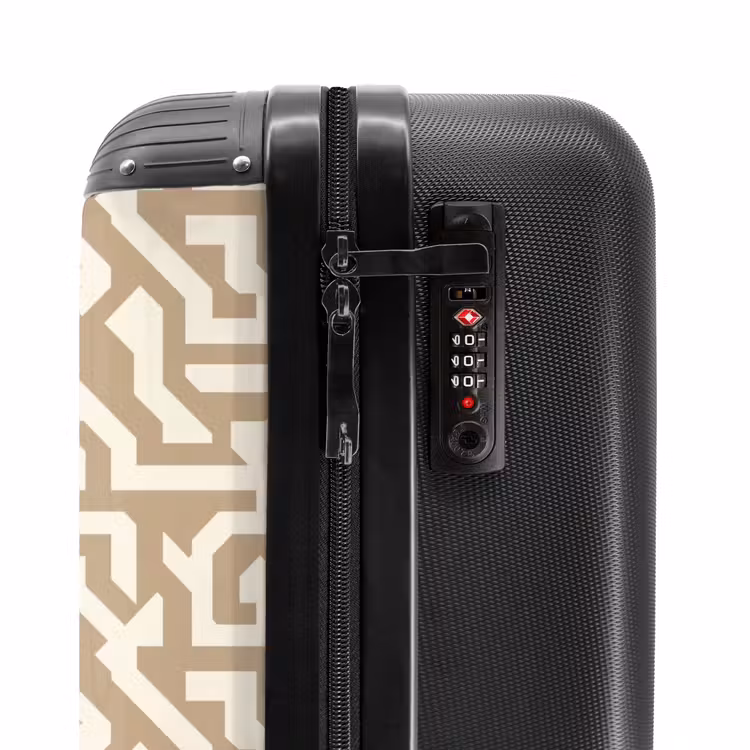 Suitcase - Modern - Abstract - Beige — 5