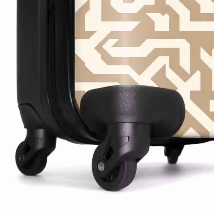 Suitcase - Modern - Abstract - Beige — 6
