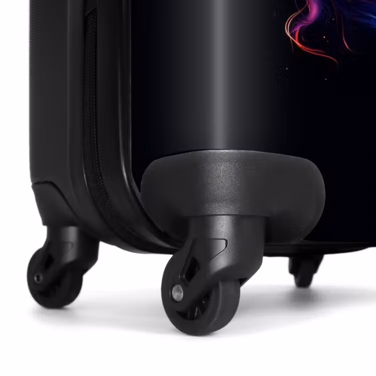Suitcase - Side view of a horse with fiery mane — 6