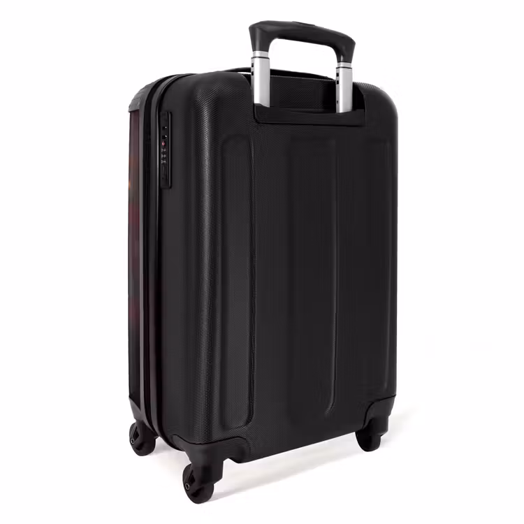 Suitcase - Suitcase - Horse - Flowers - Purple - Orange - Animals — 4