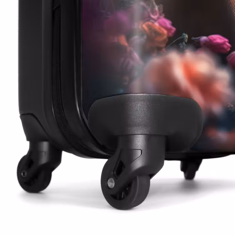 Suitcase - Suitcase - Horse - Flowers - Purple - Orange - Animals — 6