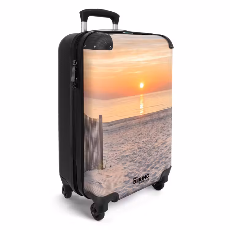 Suitcase - Sunset - Beach - Sand — 4
