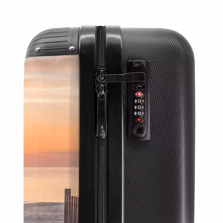 Suitcase - Sunset - Beach - Sand — 5
