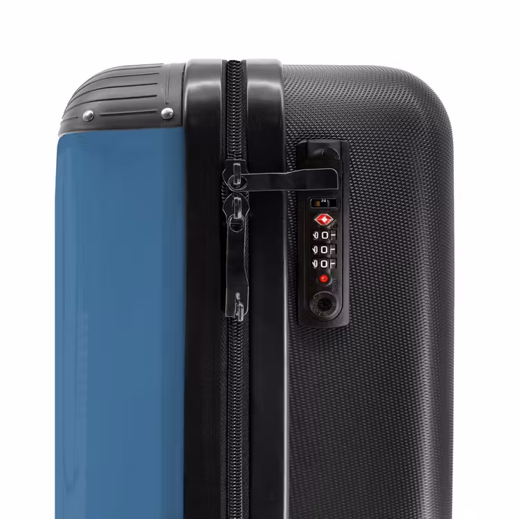 Suitcase - Black car with beige flames — 5