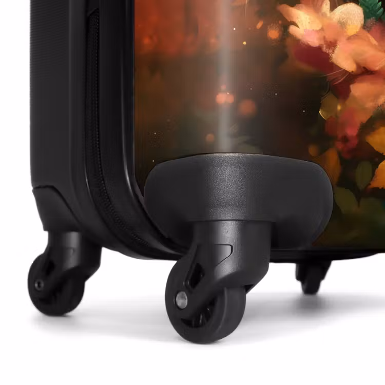 Suitcase - Suitcase - Horse - Flowers - Nature - Animals - Forest - Orange — 6
