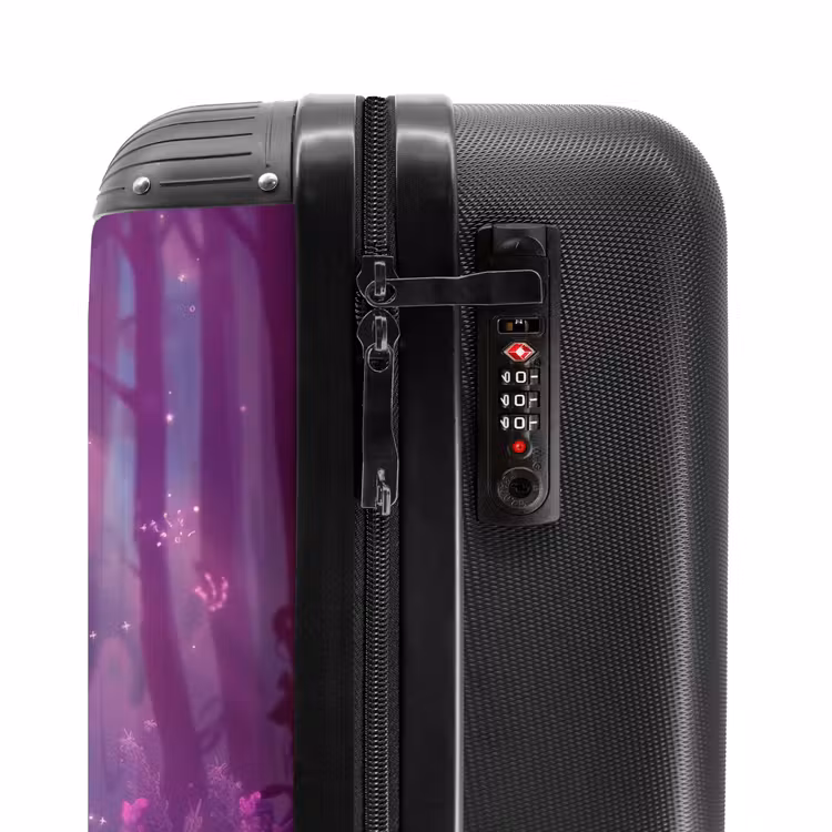 Suitcase - Unicorn Surrounded by Purple Nature — 5