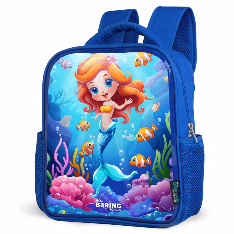 Kids backpack - Blue - Olivia underwater — 3
