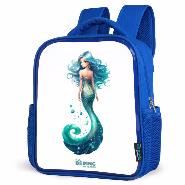 Kids backpack - Blue - Sandra emerald — 3