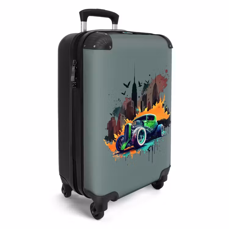 Suitcase - Car in ghost town — 4