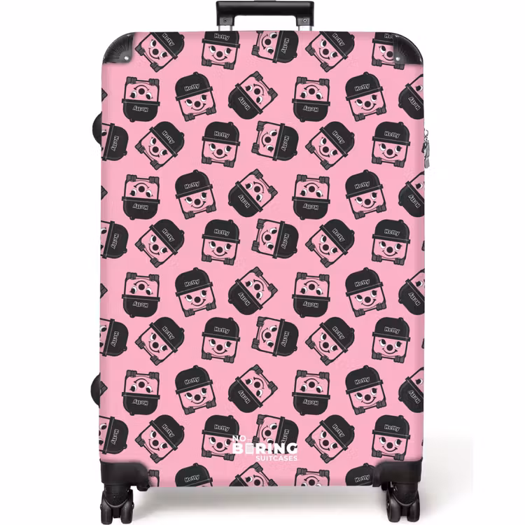 Suitcase - Hetty - Pink - Vacuum Cleaner — 1