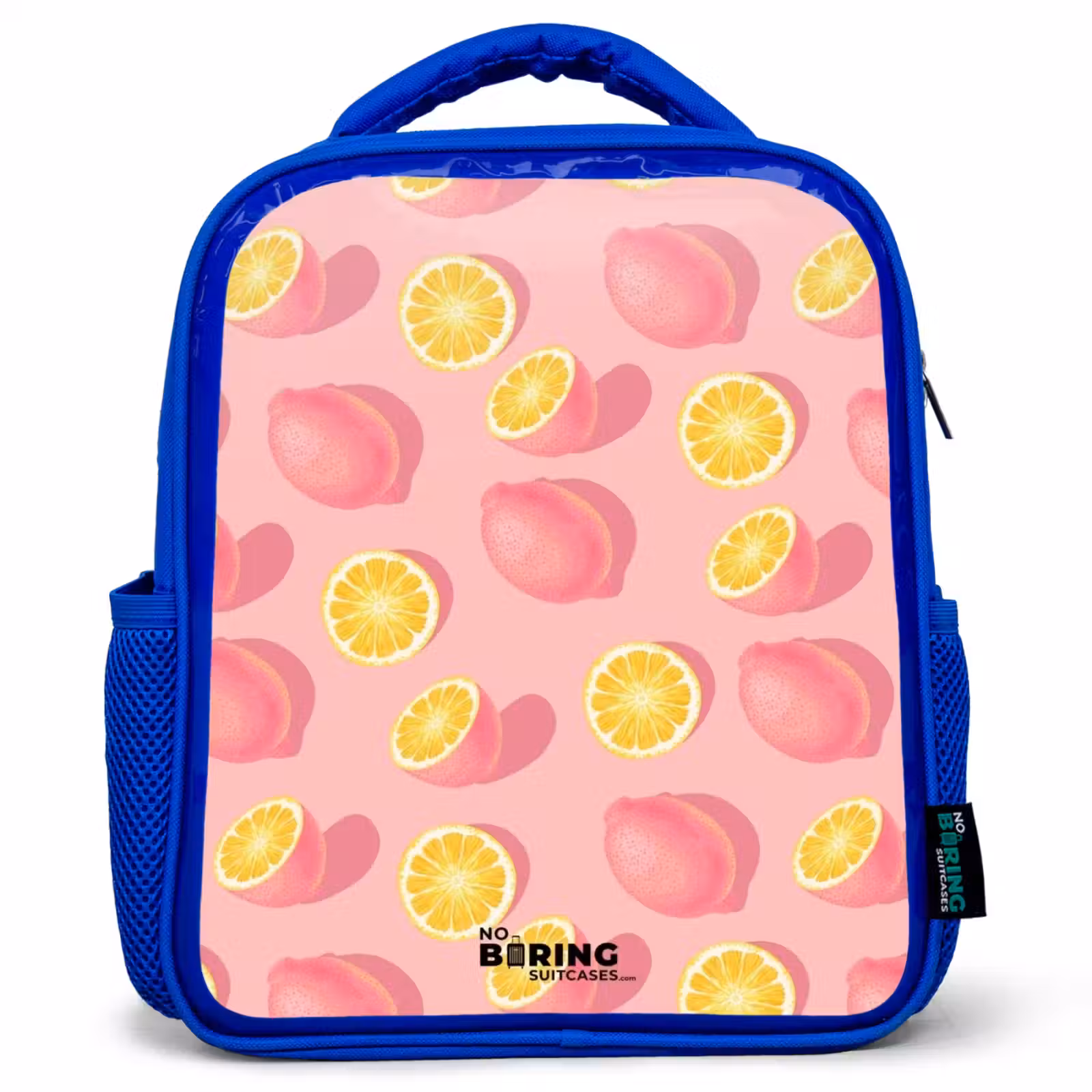 Kids backpack - Blue - Pink limoncello — 1