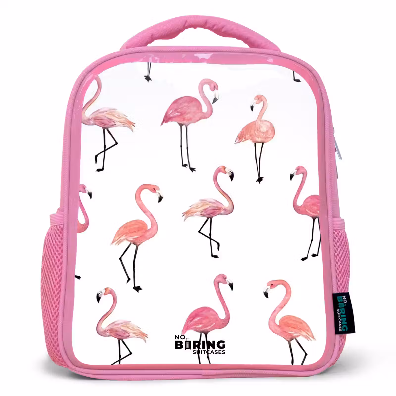 Kids backpack - Pink - Flamingo party — 1
