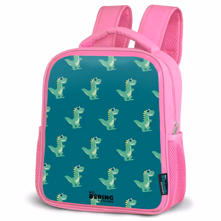 Kids backpack - Pink - Tyranosaurus specs — 4