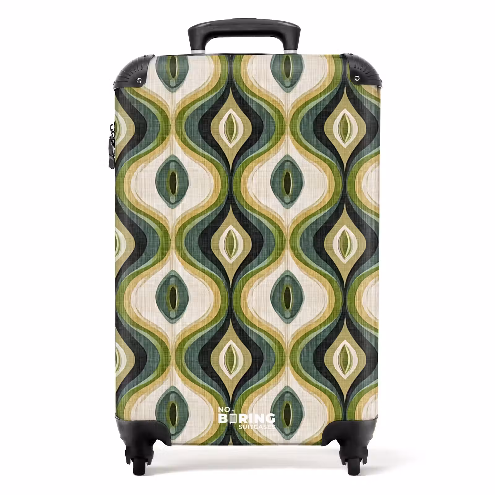 Suitcase - Abstract - Rhythmic - Green — 1