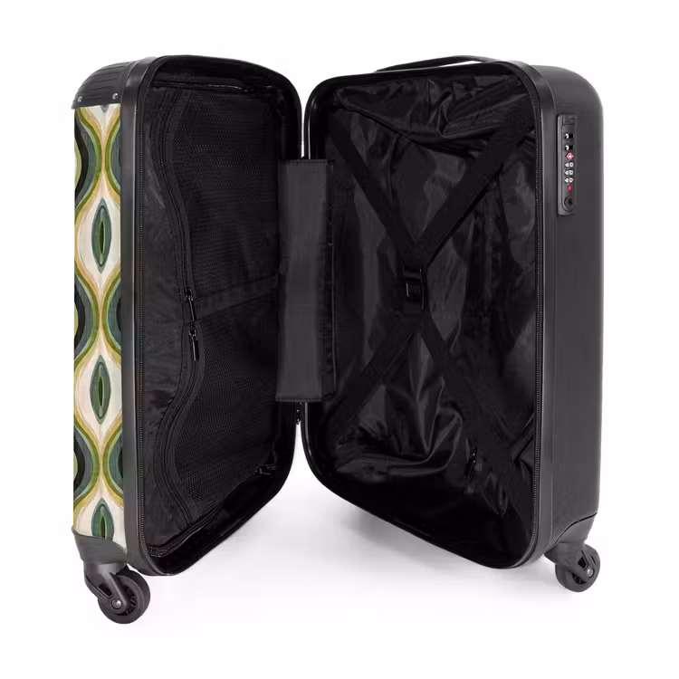 Suitcase - Abstract - Rhythmic - Green — 3
