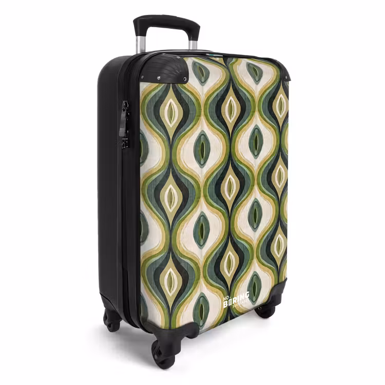 Suitcase - Abstract - Rhythmic - Green — 4