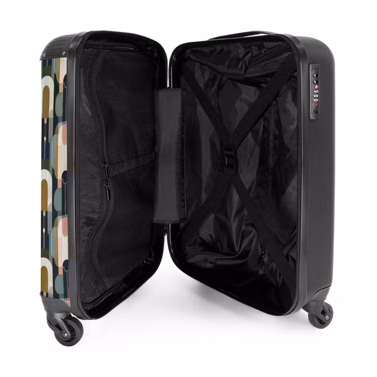 Suitcase - Geographic - Modern - Colorful — 3