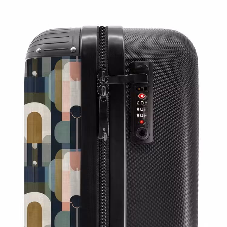 Suitcase - Geographic - Modern - Colorful — 5