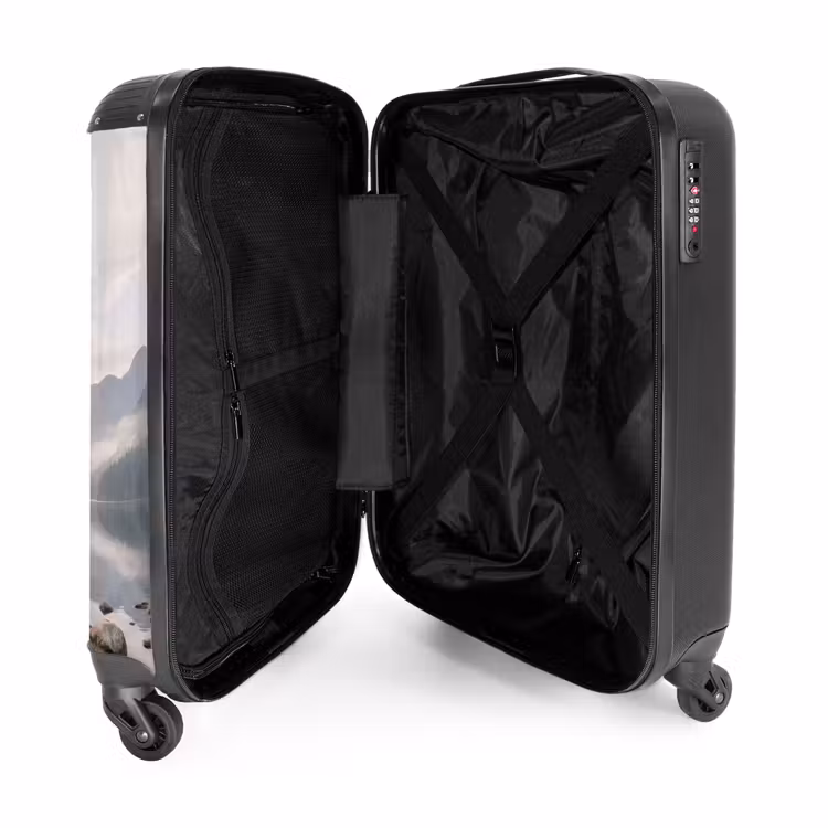 Suitcase - More - Mountains - Landscape - Green — 3