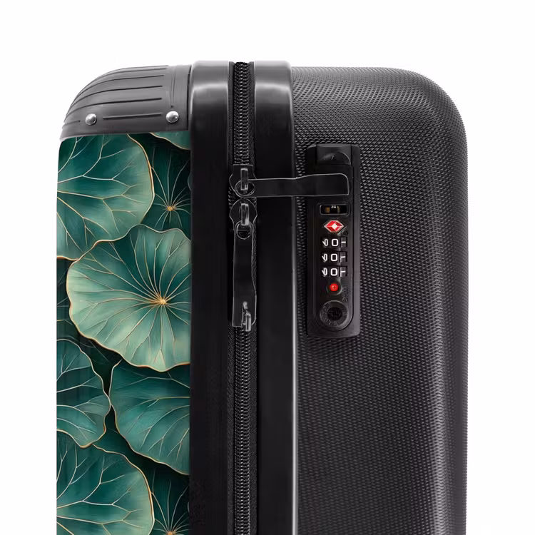 Suitcase - Pattern - Leaves - Green — 5