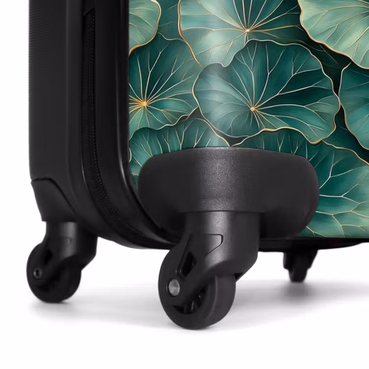 Suitcase - Pattern - Leaves - Green — 6