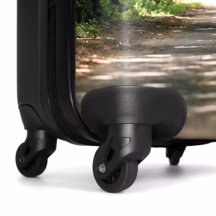 Suitcase - Road - Trees - Nature - Greenery — 6