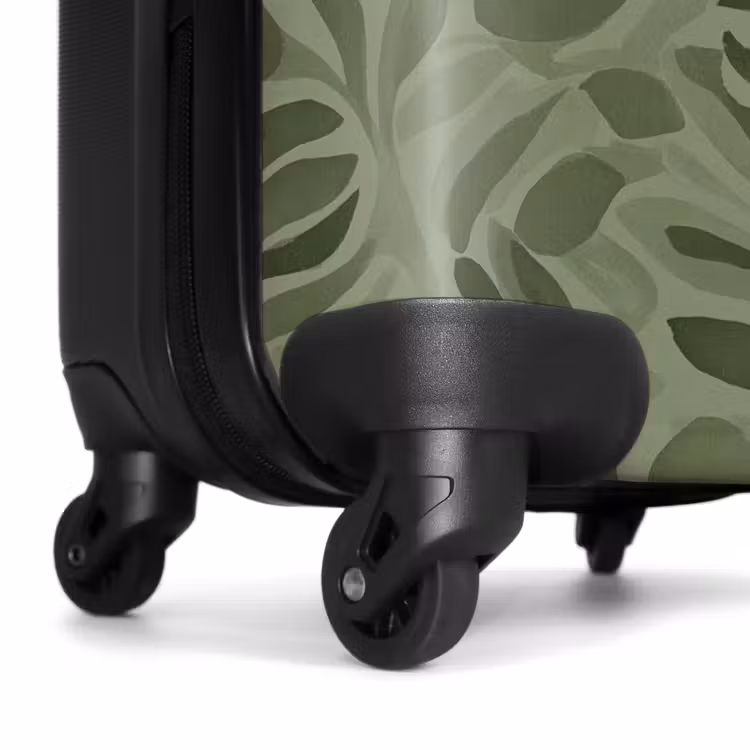 Suitcase - Serene - Leaves - Green — 6