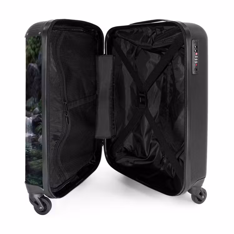 Suitcase - Stream - Waterfall - Nature - Greenery — 3