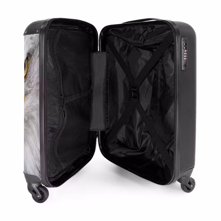 Suitcase - American - Bald Eagle - Portrait - Yellow — 3