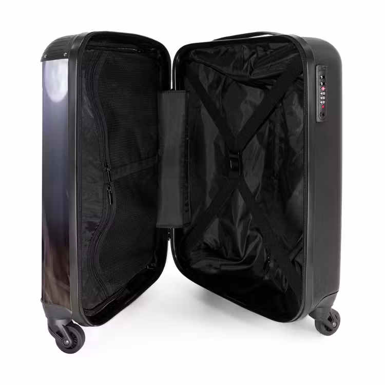 Suitcase - Barn Owl - Moon - Night — 3