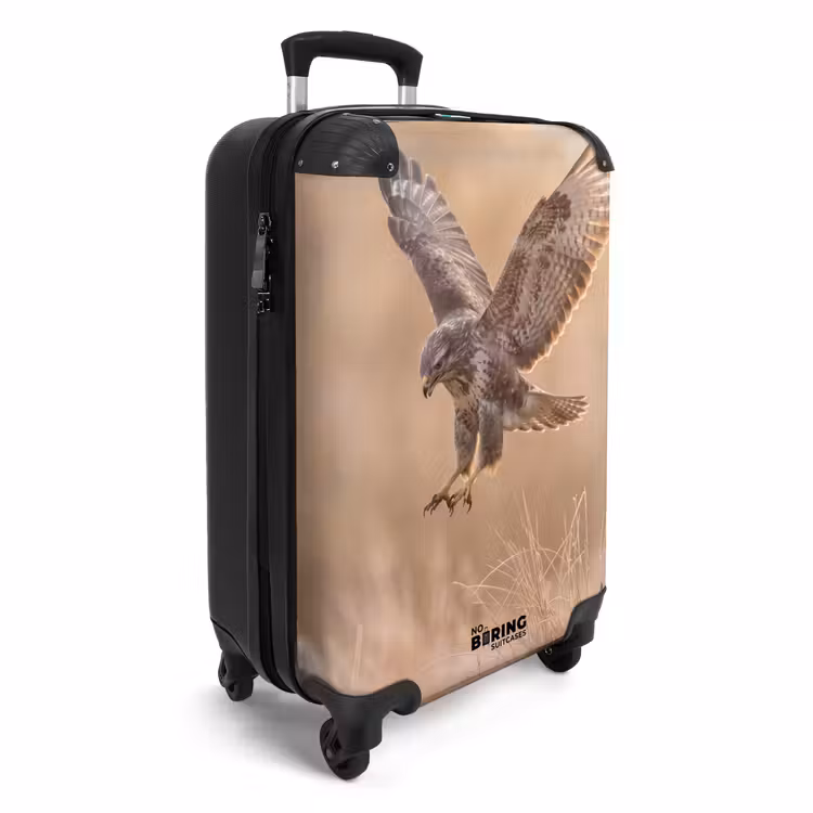 Suitcase - Buzzard - Bird of Prey - Nature - Brown — 4