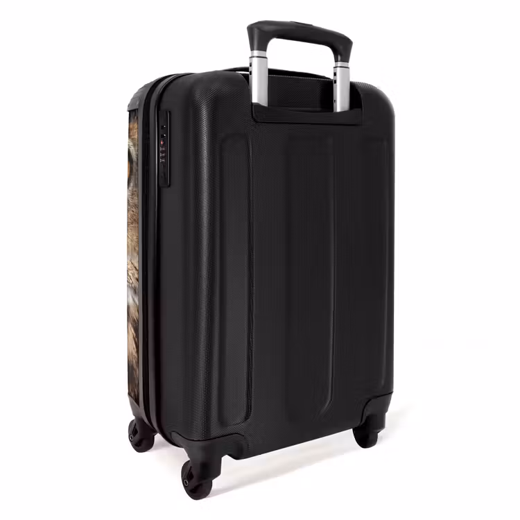 Suitcase - Eagle Owl - Owl - Portrait - Brown — 2