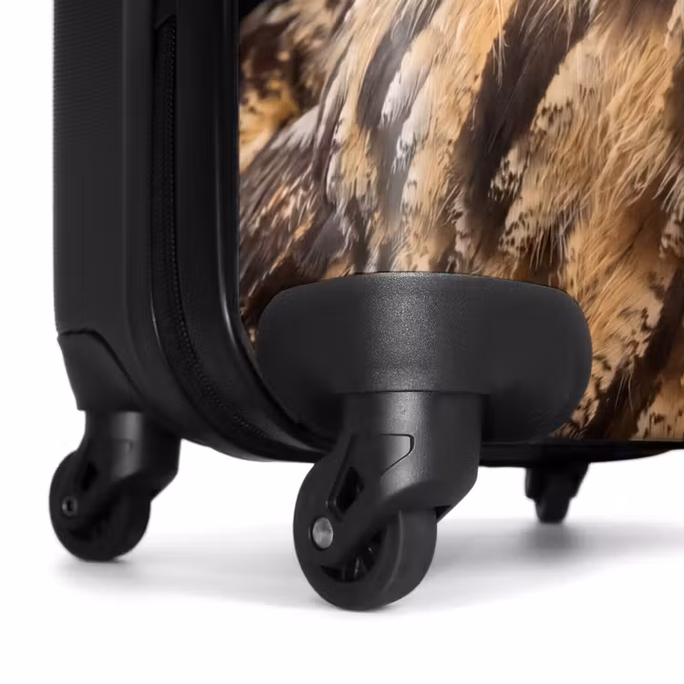 Suitcase - Eagle Owl - Owl - Portrait - Brown — 6