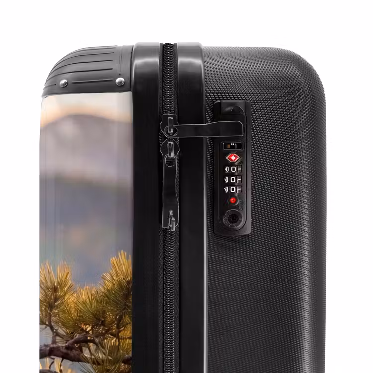 Suitcase - Eagle - Tree - Mountains - Green — 5