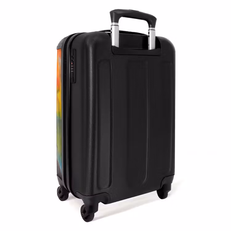 Suitcase - Feathers - Macaw - Colorful — 2